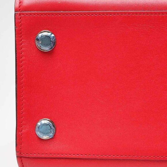 Louis Vuitton Red Smooth Leather City Steamer MM Bag - Picture 11 of 12